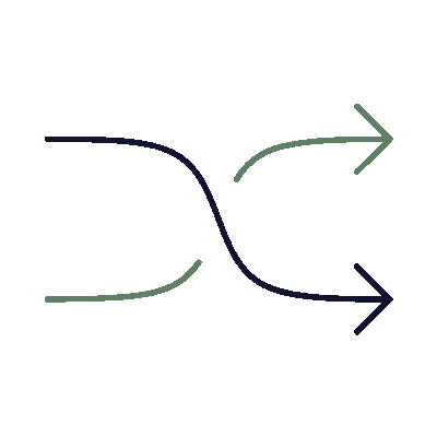 Wired outline 229 arrow exchange hover pointing